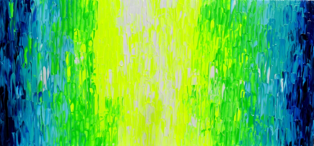 YGB - Large Relief Abstract Painting