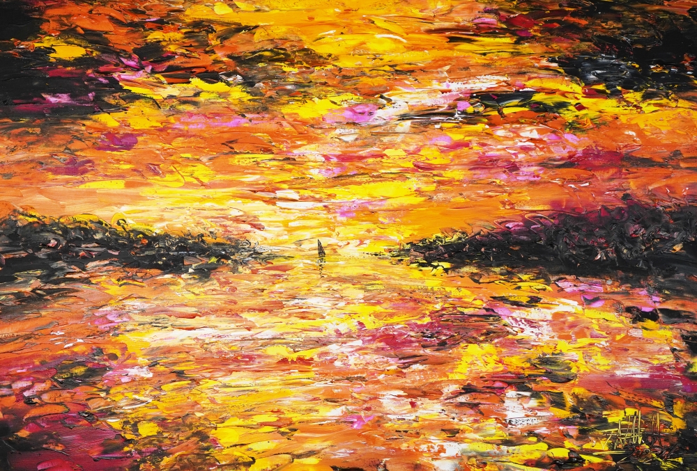 Romantic Sundown Sailing XL 6