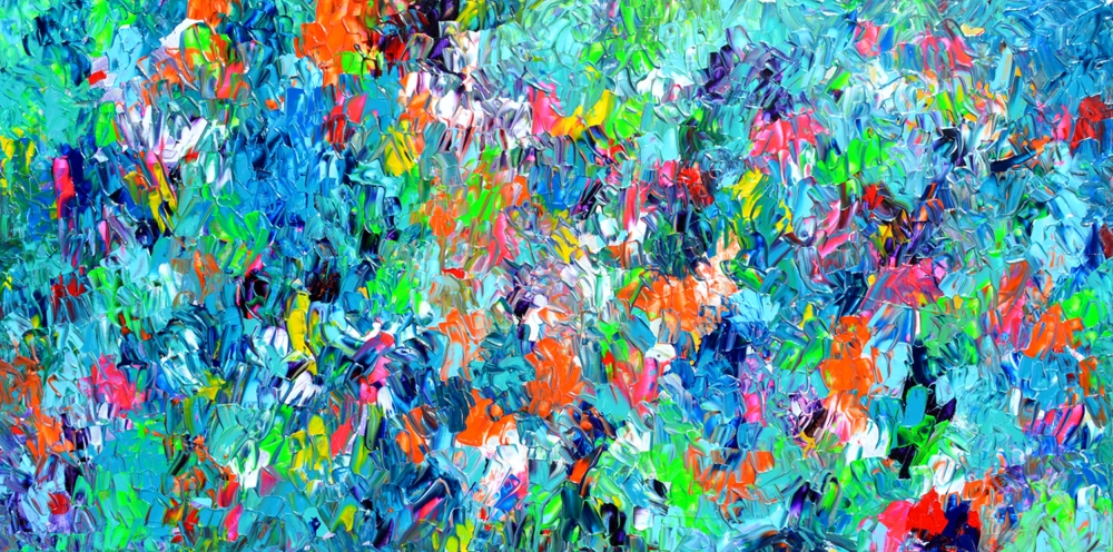 Palette IV - Large Abstract Painting