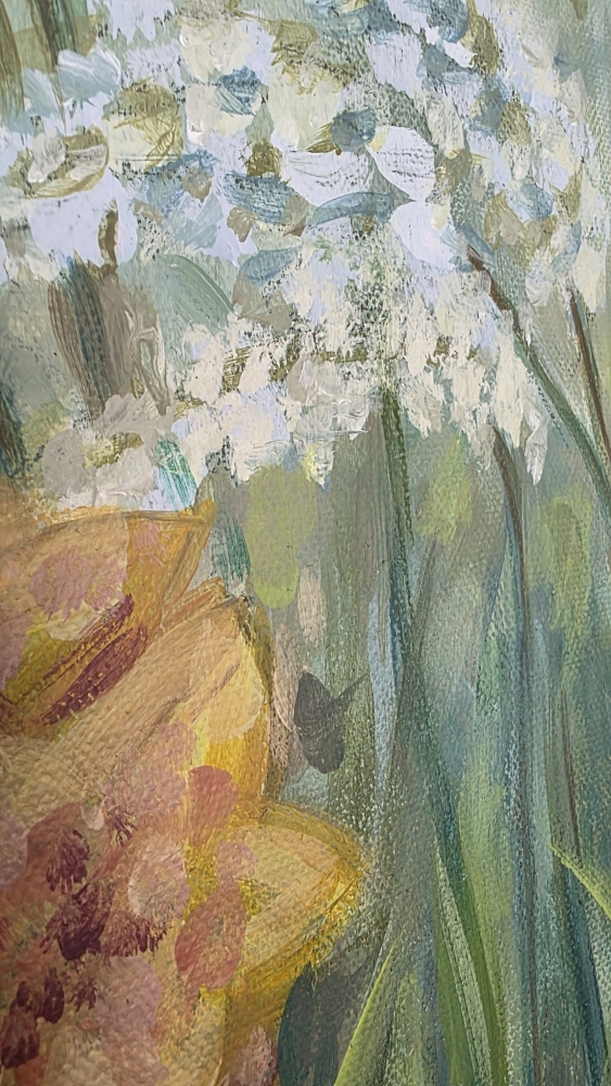 Flowers White and Yellow