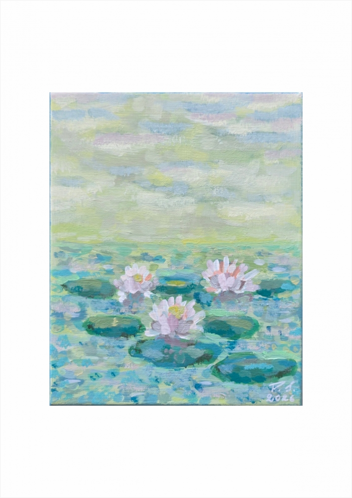 Morning Lily Pond