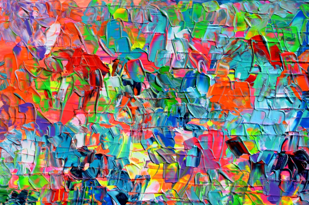 Palette 8 - Colorful Textured Abstract