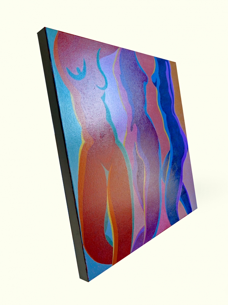 THREE NUDES DANCING