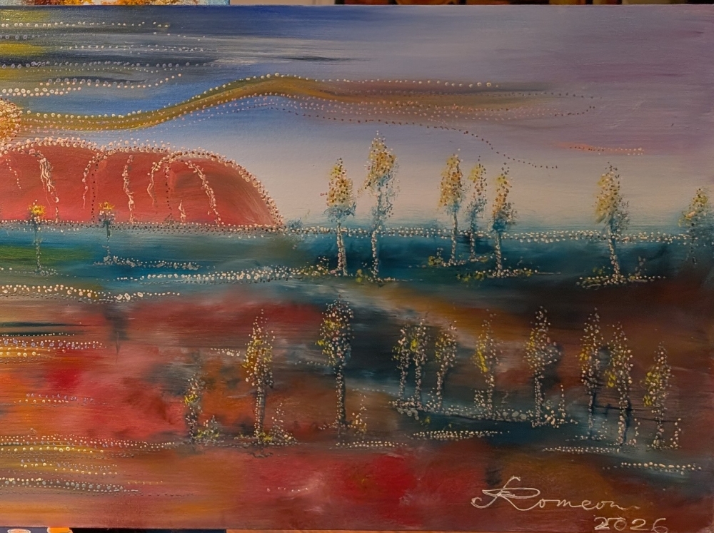 Sacre Mountain Uluru, Australia