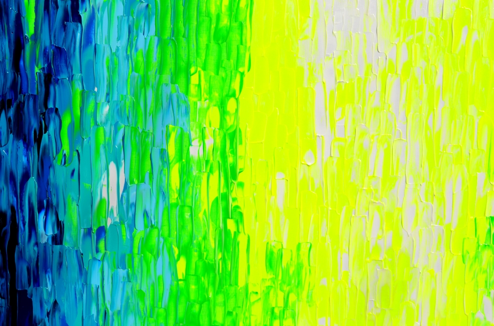YGB - Large Relief Abstract Painting
