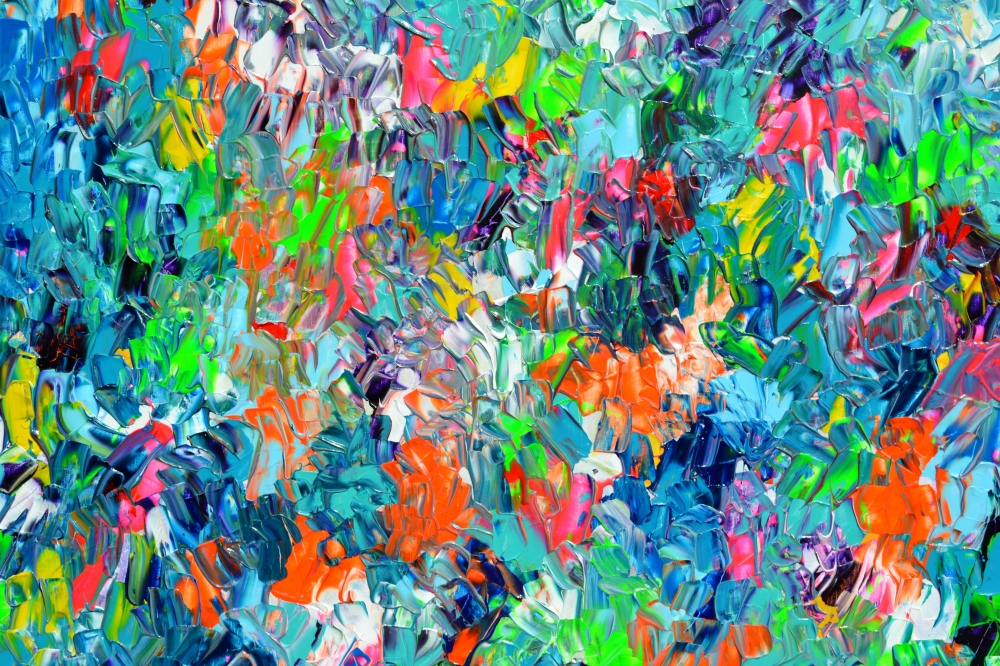 Palette IV - Large Abstract Painting