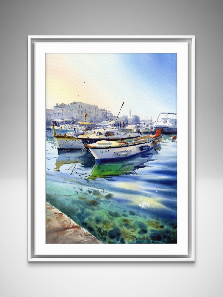 A Quiet Croatian Harbor