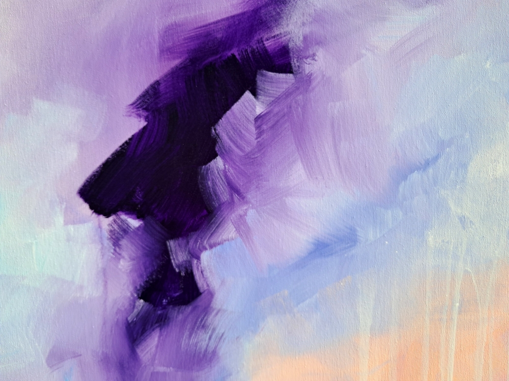 Inner Peace - Large Colorful Abstract Art