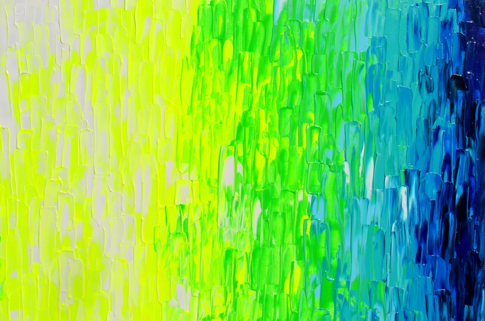 YGB - Large Relief Abstract Painting