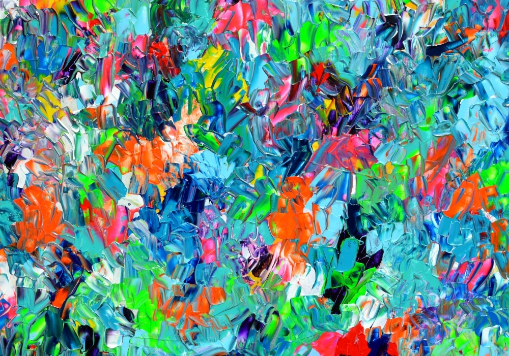 Palette IV - Large Abstract Painting