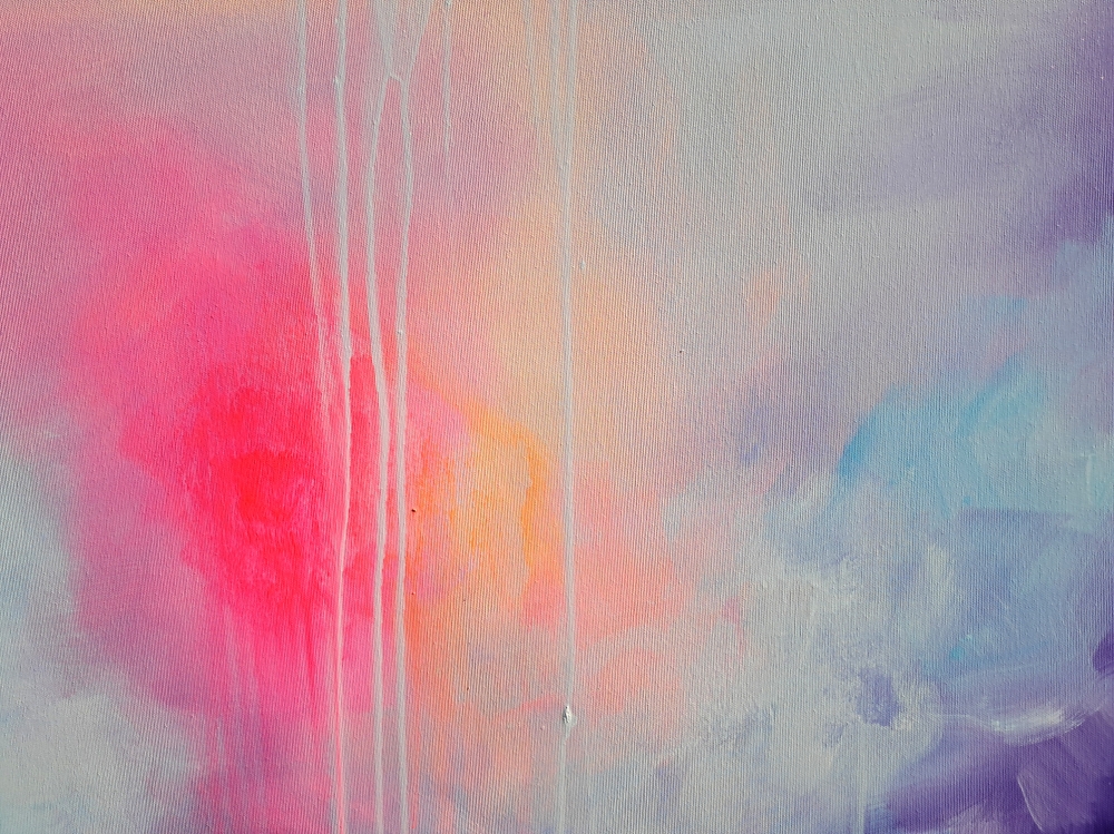 Inner Peace - Large Colorful Abstract Art