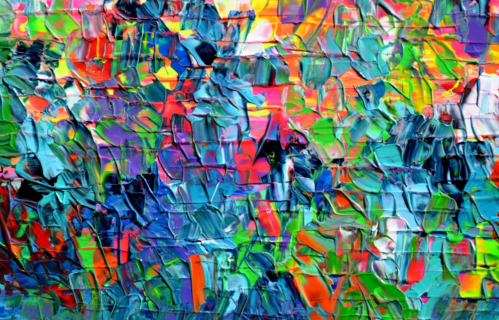 Palette 8 - Colorful Textured Abstract