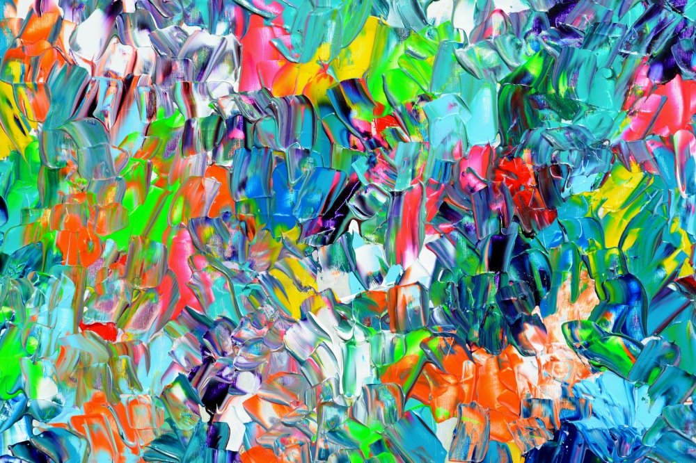 Palette IV - Large Abstract Painting