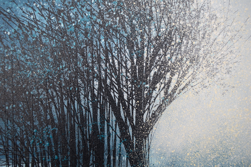 Winter Trees In Morning Mist