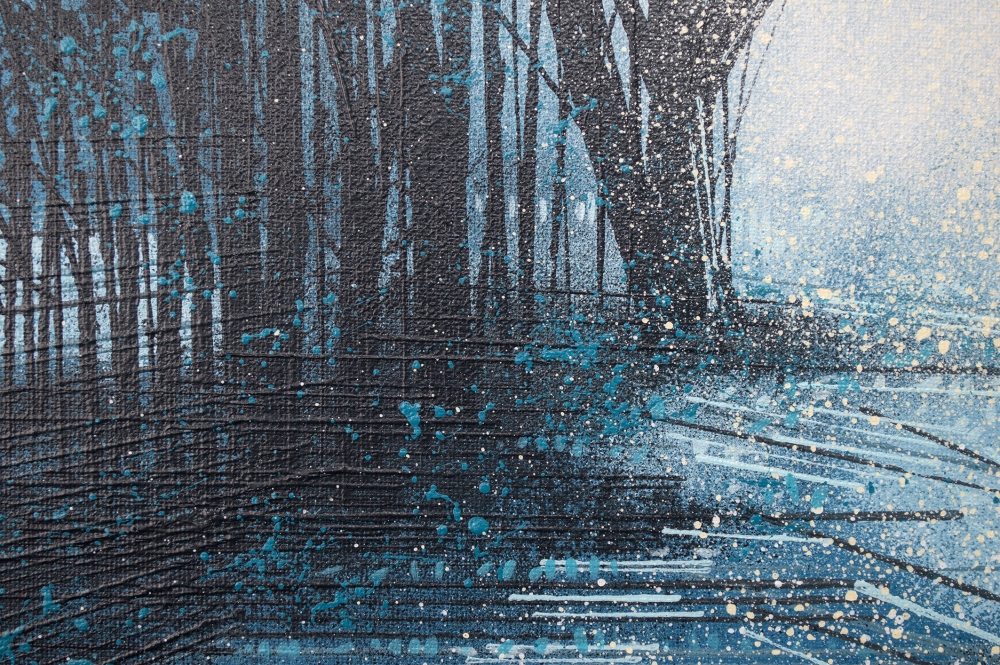 Winter Trees In Morning Mist