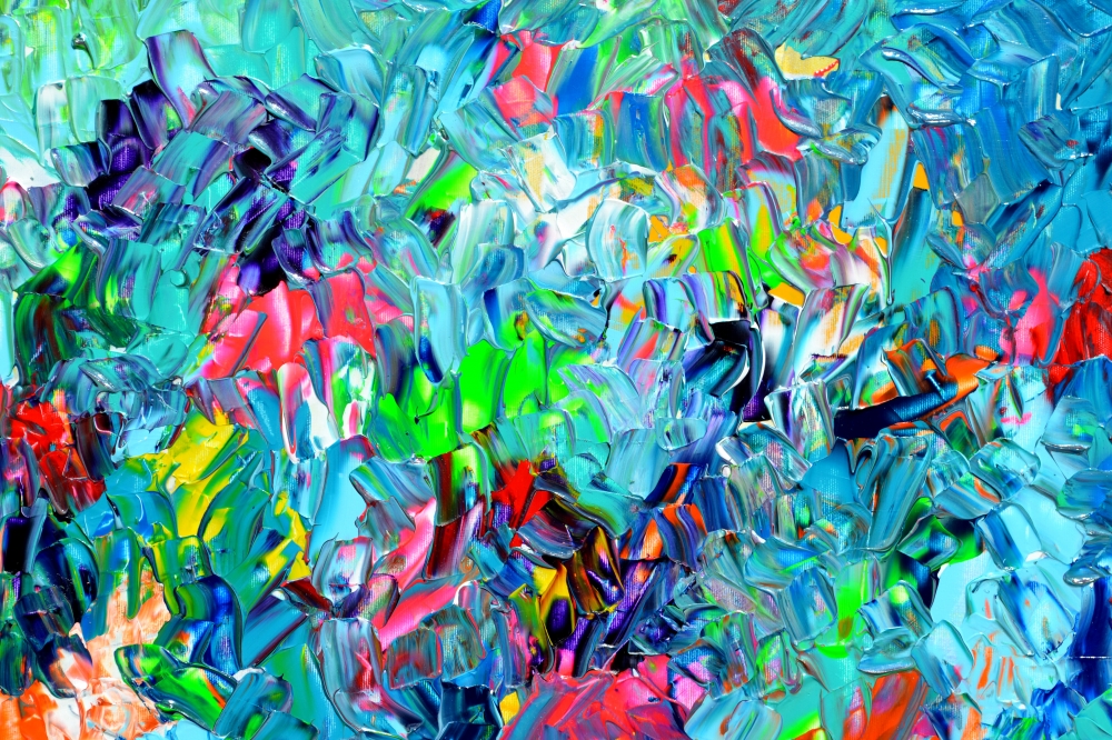 Palette IV - Large Abstract Painting