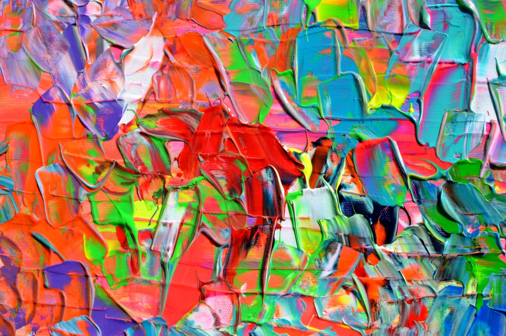 Palette 8 - Colorful Textured Abstract
