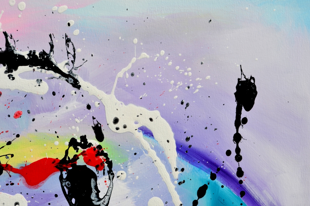 Elements - Large Colorful Abstract Painting