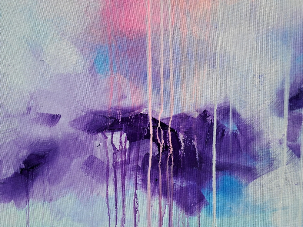 Inner Peace - Large Colorful Abstract Art