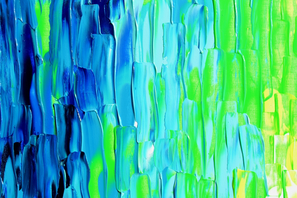 YGB - Large Relief Abstract Painting