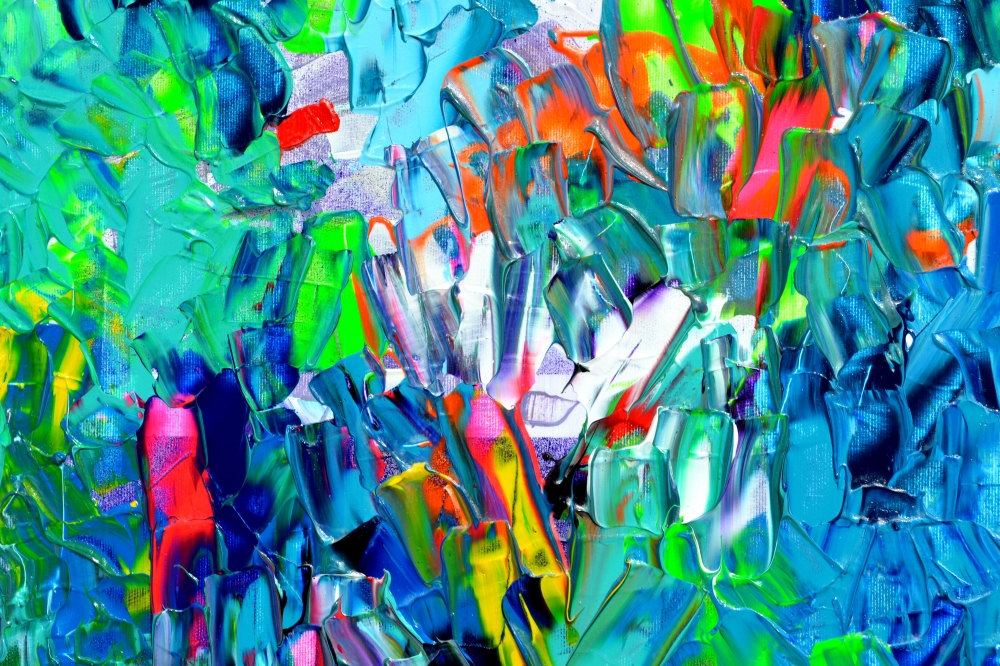 Palette IV - Large Abstract Painting