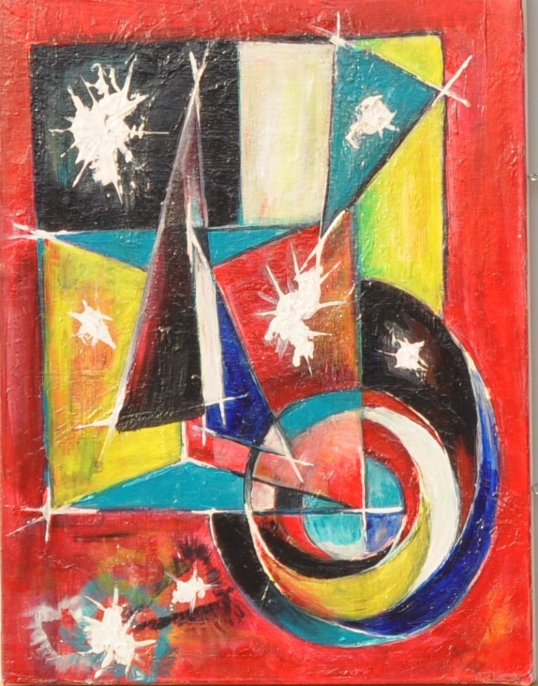 Basic of abstract, Anger, Energy, Tranquility, Happiness