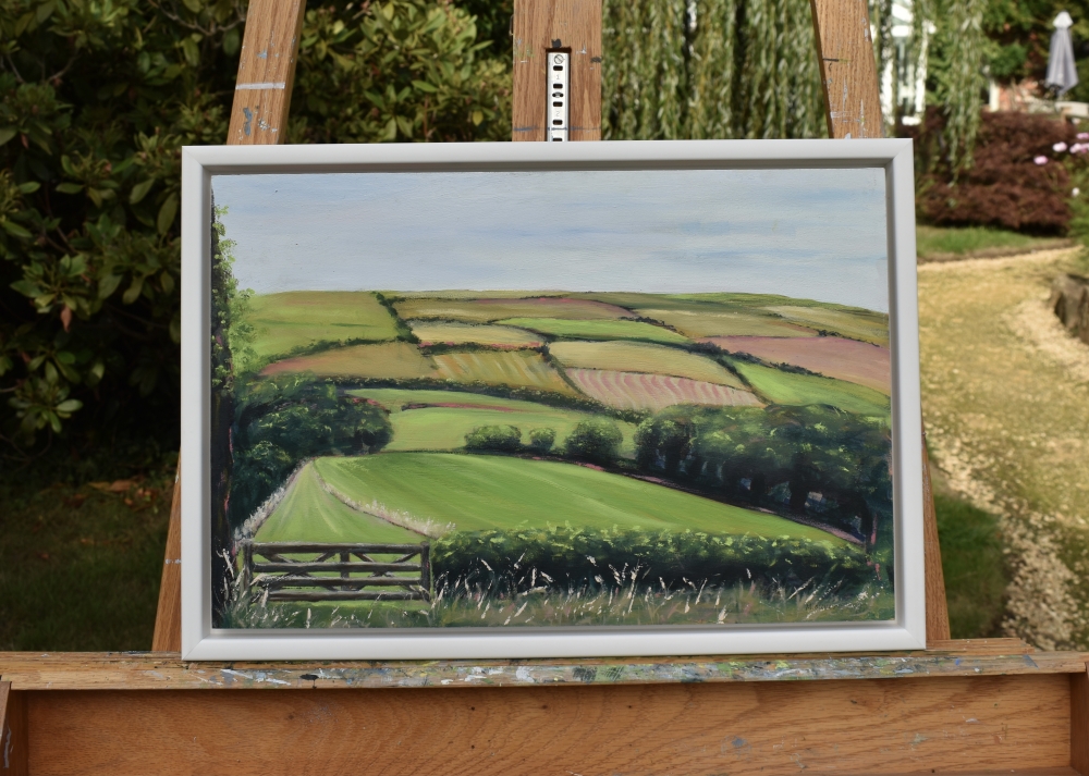 View from the Studio, Peak District