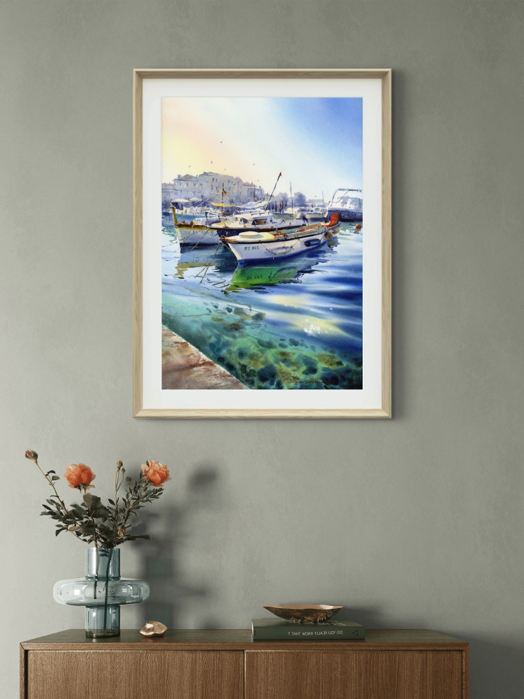 A Quiet Croatian Harbor