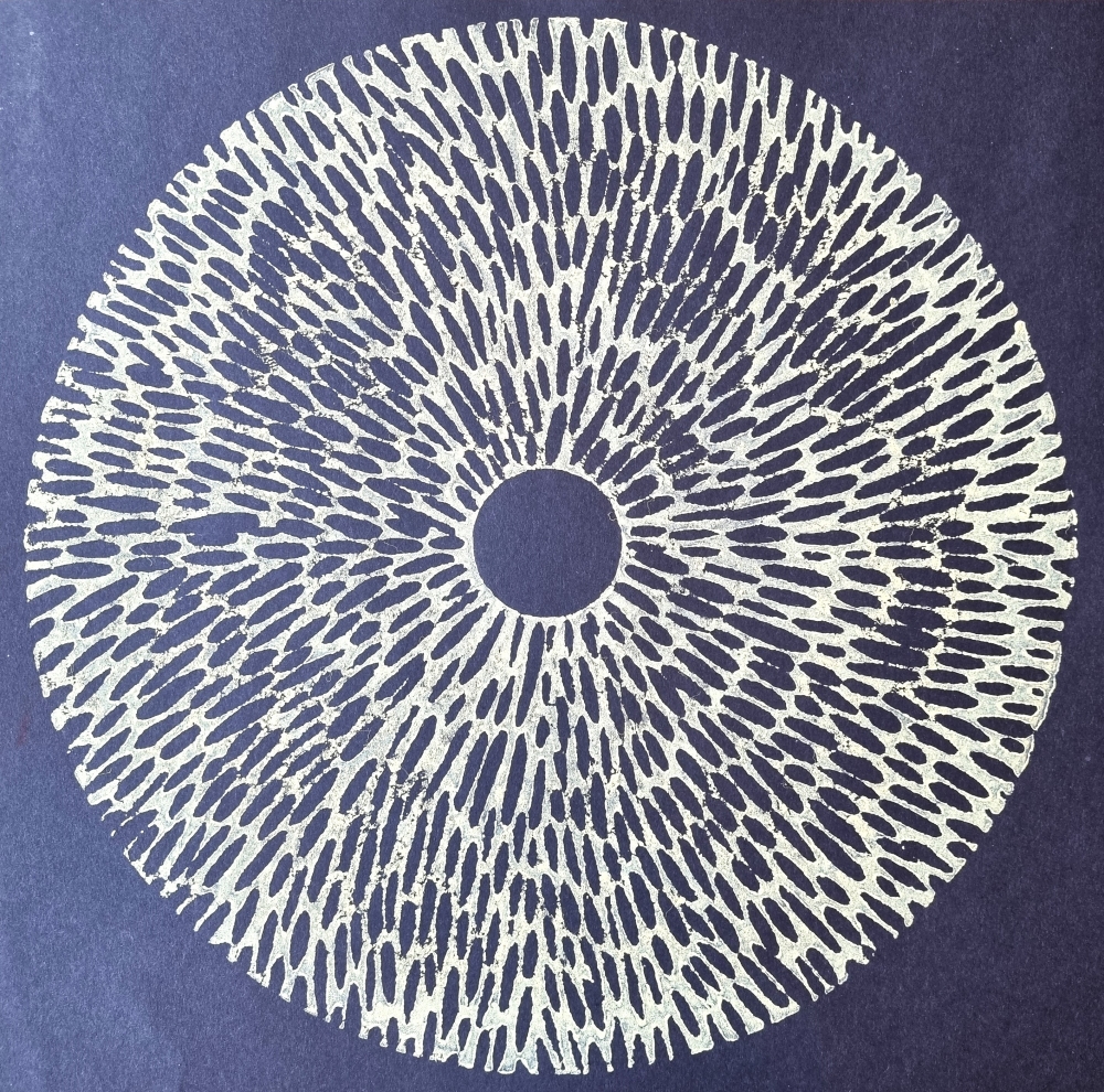Flower Wheel #1 (Gold)
