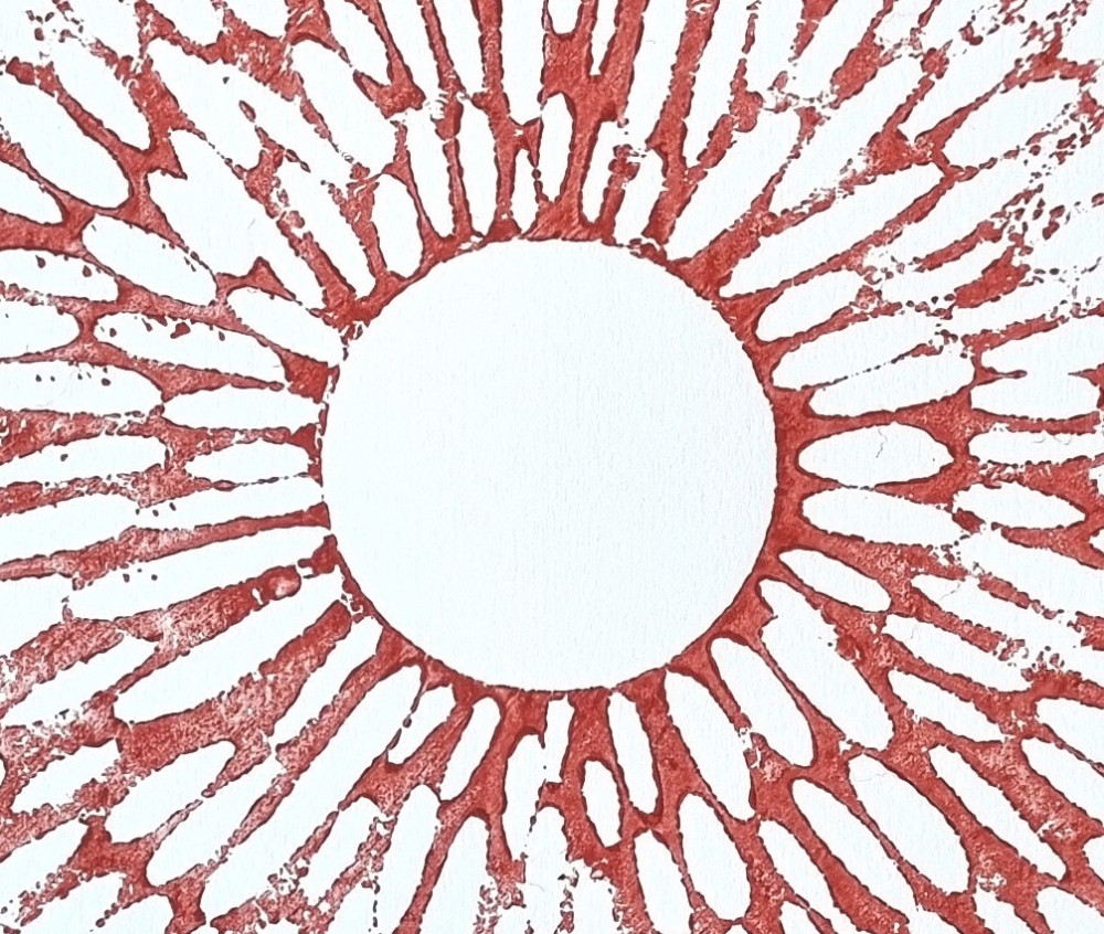 Flower Wheel #1 (Red)