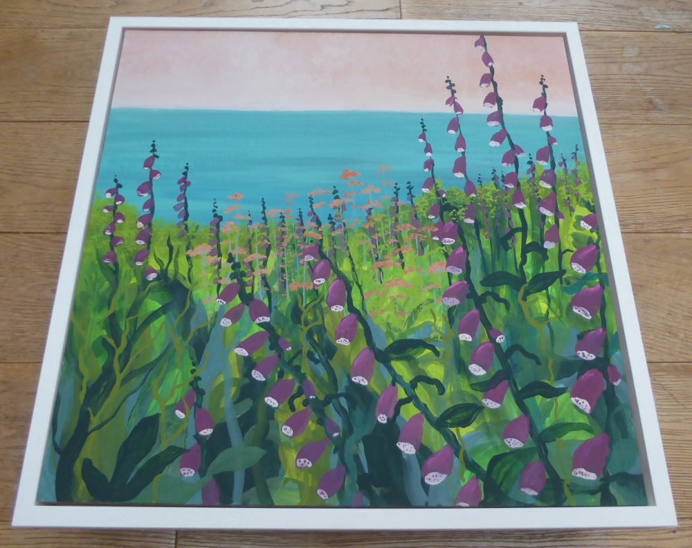 Morning Foxgloves