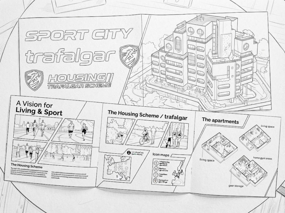 Architectural cubic form housing