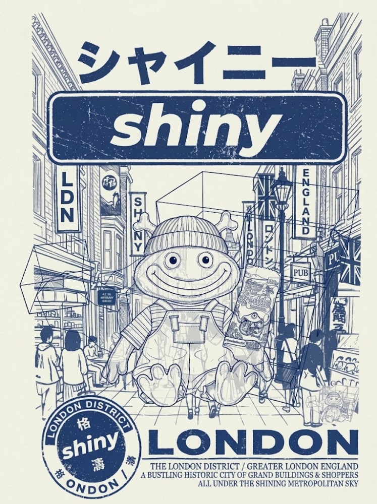 Shiny plush