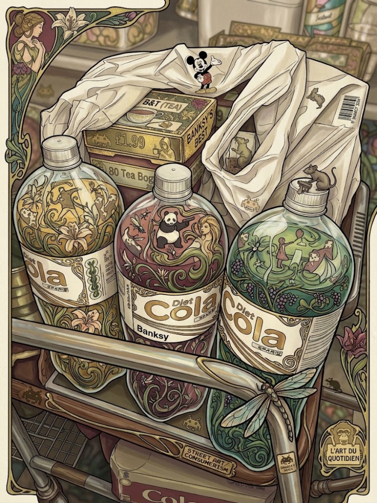 Cola art nouveau 