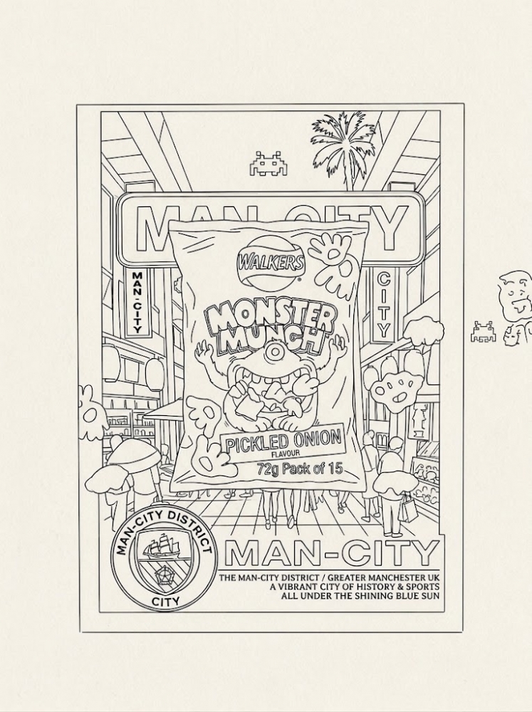 Invader art monster tiles