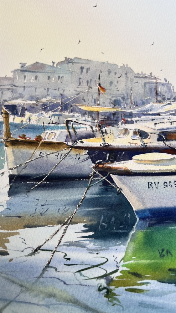A Quiet Croatian Harbor