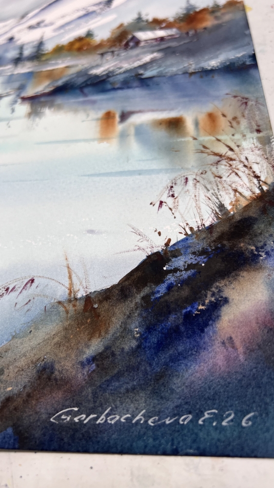 Echoes of a Mountain Lake