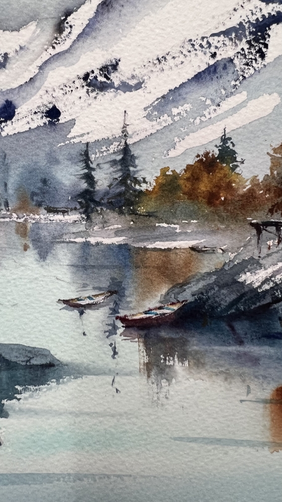 Echoes of a Mountain Lake