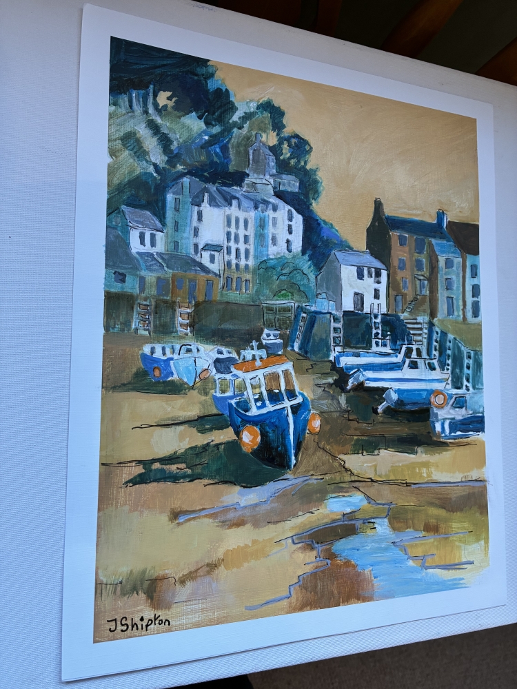 Polperro harbour
