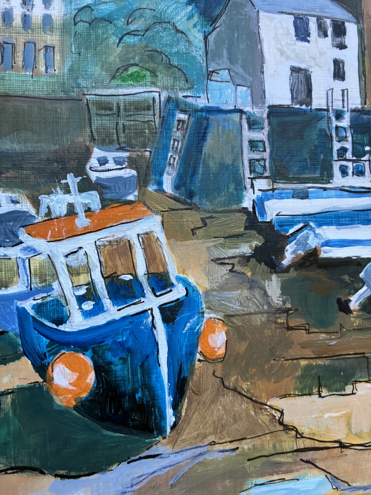 Polperro harbour
