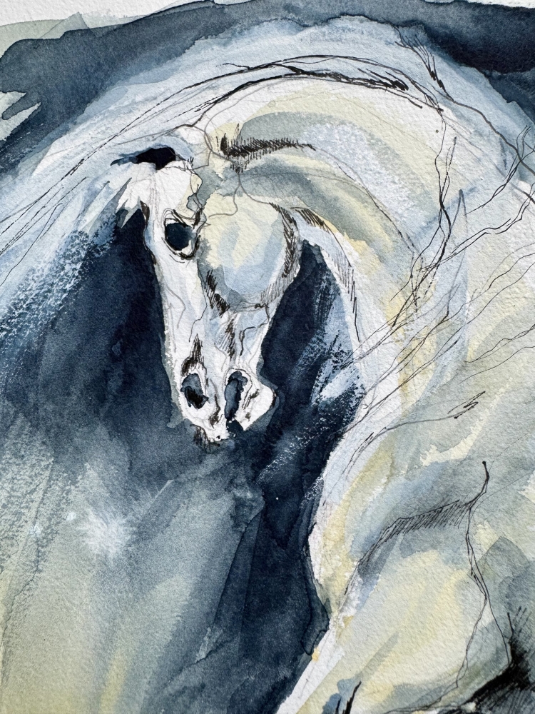 “The Ghost of Fear” (After Stubbs)