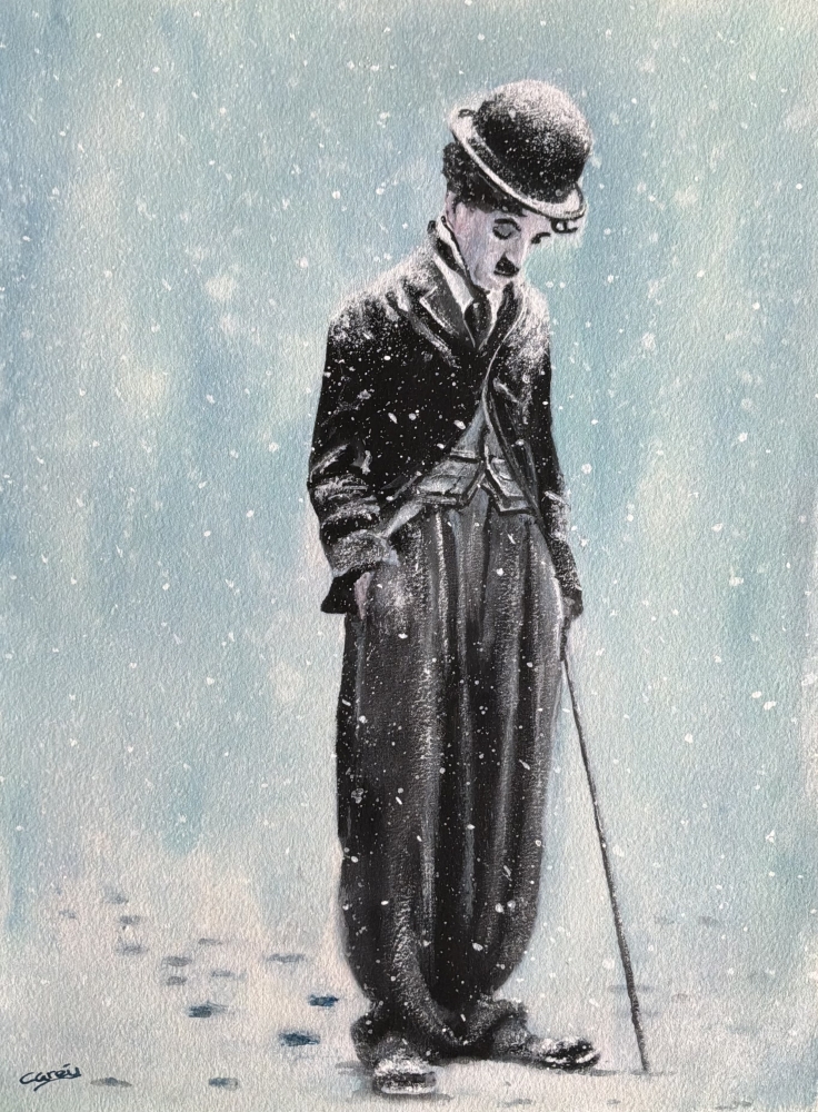 Charlie Chaplin From The Gold Rush