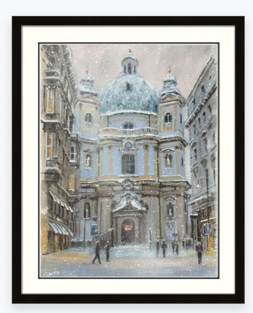 A Winters Day at St Peter’s, Vienna 