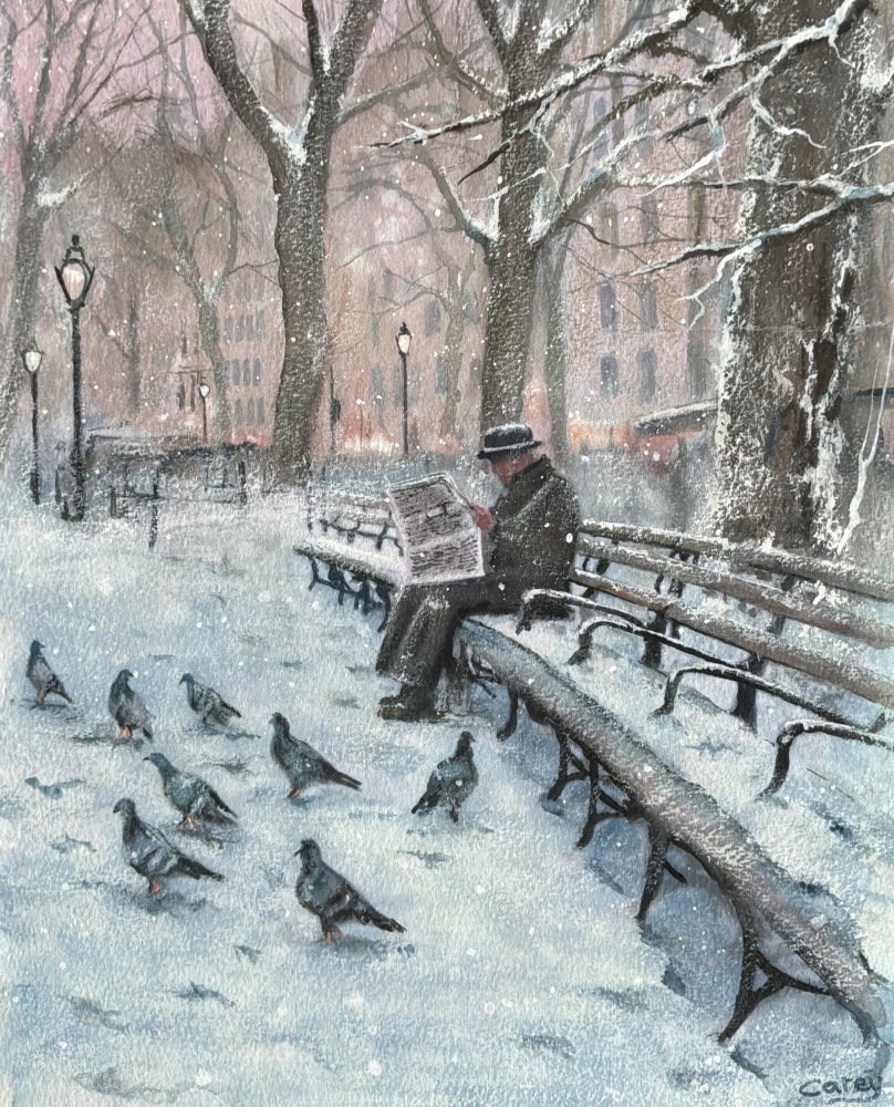 A quiet morning in Central Park