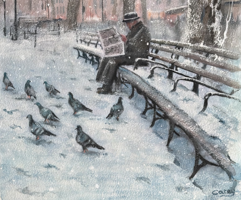 A quiet morning in Central Park
