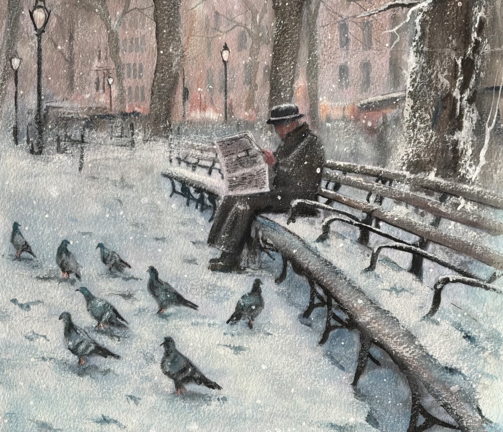 A quiet morning in Central Park