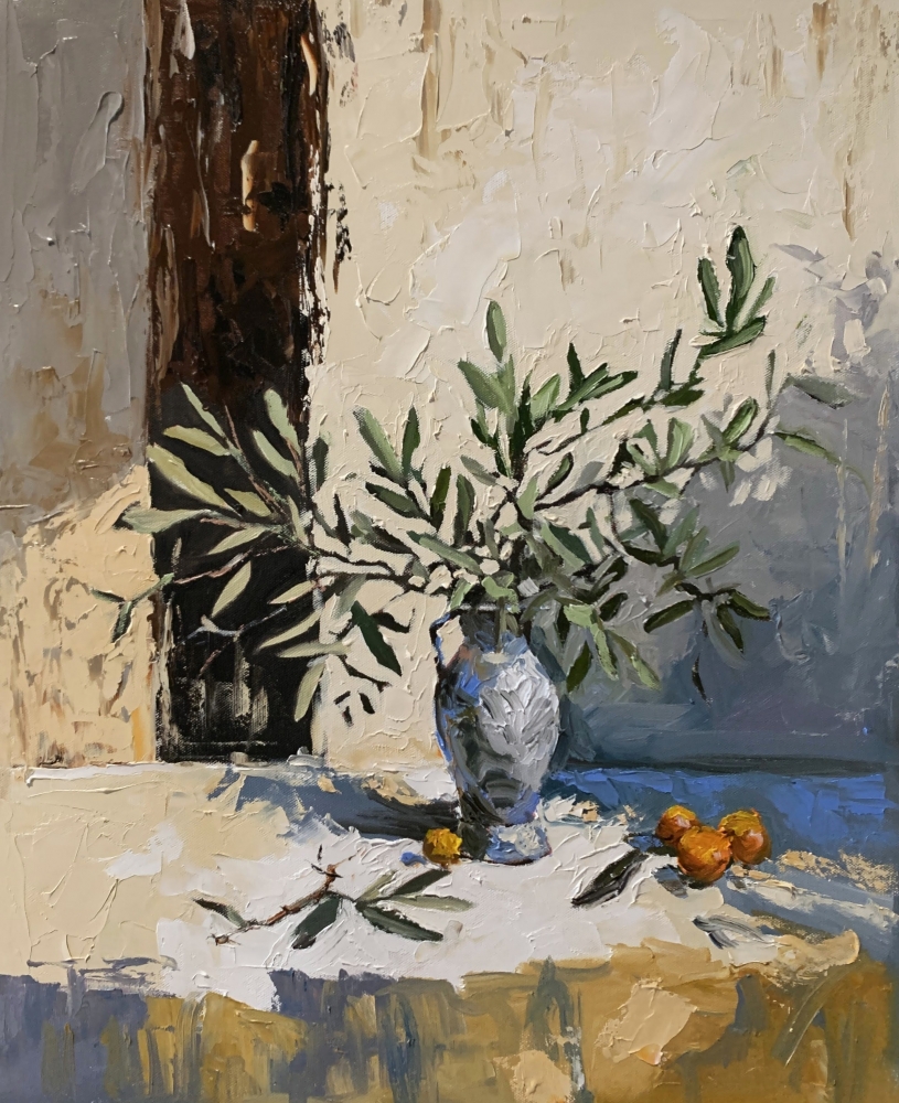 Olive Branches by the Window. #2