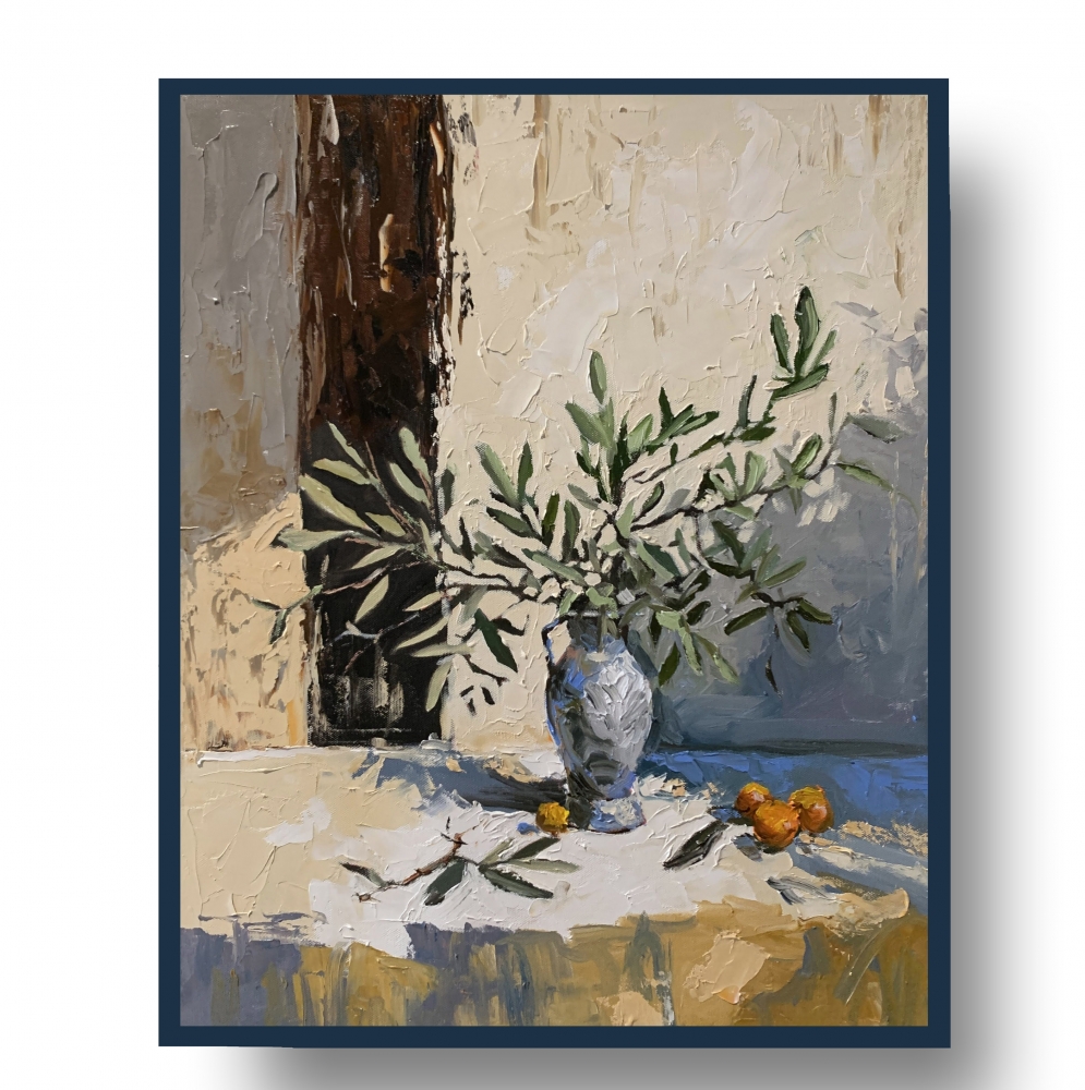 Olive Branches by the Window. #2