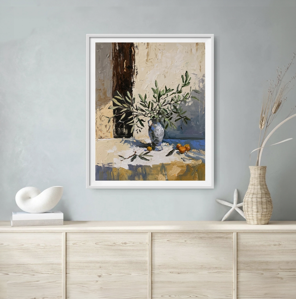 Olive Branches by the Window. #2