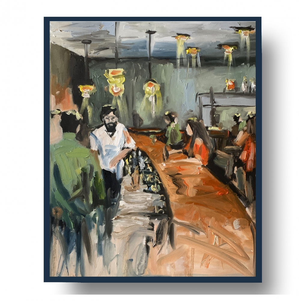 Evening at the Bar.